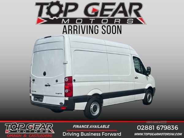 Volkswagen Crafter CR35 2.0TDI 140BHP MEDIUM WHEELBASE HIGH ROOF SPARE WHEEL, CRUISE CONTROL in Tyrone