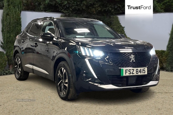 Peugeot 2008 100kW GT 50kWh 5dr Auto- Parking Sensors & Camera, Heated Front Seats, Lane Assist, Cruise Control, Speed Limiter, Sat Nav, Bluetooth, Voice Control in Antrim