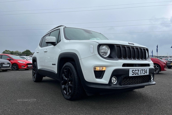 Jeep Renegade 1.6 Multijet Night Eagle II 5dr **Full Service History** REAR PARKING SENSORS, SAT NAV, CRUISE CONTROL, APPLE CARPLAY & ANDROID AUTO READY in Antrim