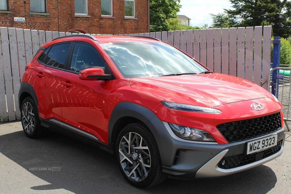 Hyundai Kona 2022 (22) SUV 1.6GDi (141ps) Premium in Antrim