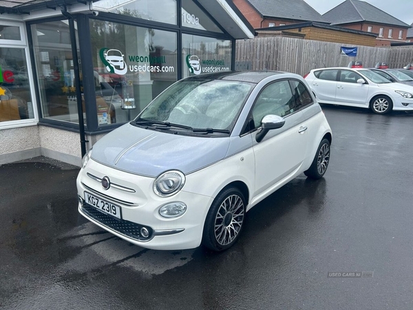 Fiat 500 1.2 COLLEZIONE 3d 69 BHP 12 months mot, 12 months warranty like new in Down