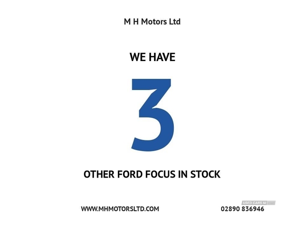 Ford Focus 1.6 ZETEC CLIMATE 5d 100 BHP LONG MOT / 5 DOOR PETROL HATCH in Antrim