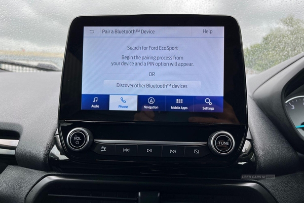 Ford EcoSport ACTIVE 5dr **Full Service History** CRUISE CONTROL, REVERSING CAMERA with PARKING SENSORS, SAT NAV, APPLE CARPLAY, ANDROID AUTO, BLUETOOTH and more in Antrim