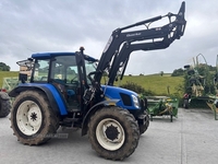 New Holland TL90 4wd Tractor c/w Quicke X3s Loader in Down