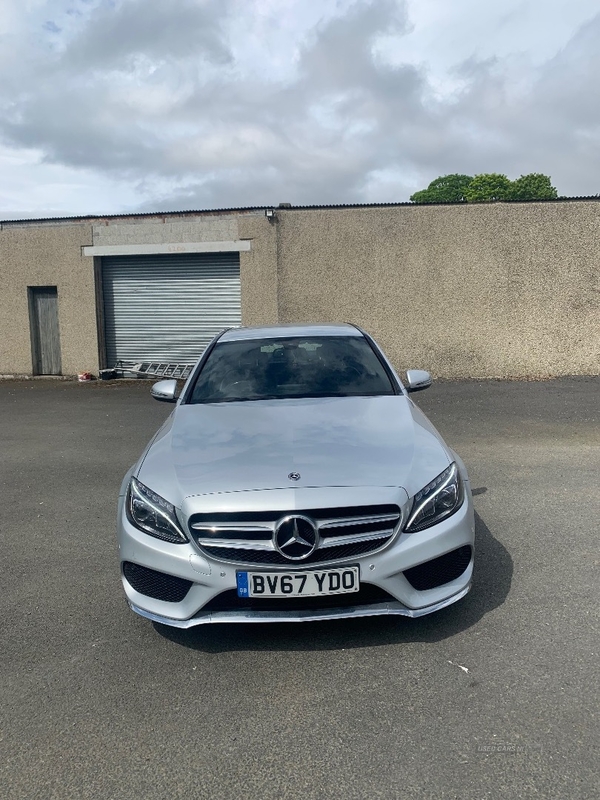 Mercedes C-Class C220d AMG Line 4dr 9G-Tronic in Down