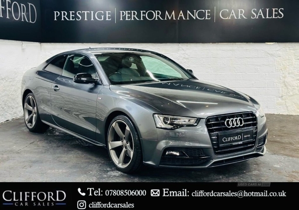 Audi A5 2.0 TDI BLACK EDITION PLUS 3d 187 BHP in Derry / Londonderry