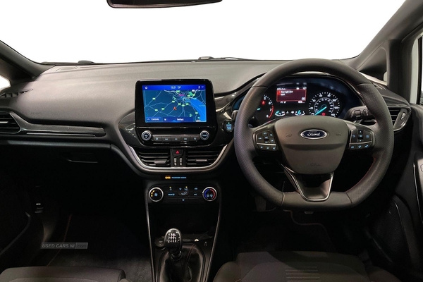 Ford Fiesta 1.0 EcoBoost ST-Line 5dr- Reversing Sensors, Driver Assistance, Sat Nav, Cruise Control, Lane Assist, Voice Control in Antrim