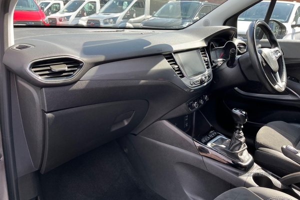 Vauxhall Crossland 1.2 Turbo [130] Ultimate Nav 5dr - HEATED SEATS & STEERING WHEEL, SAT NAV, REVERSING CAMERA with SENSORS, CRUISE CONTROL, APPLE CARPLAY and more in Antrim