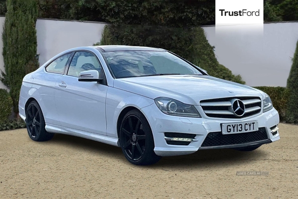 Mercedes-Benz C-Class C250 CDI BlueEFFICIENCY AMG Sport 2dr Auto**HEATED SEATS - PAN ROOF - FRONT/REAR PARKING SENSORS - CRUISE CONTROL - SAT NAV - LOW MILEAGE -BLUETOOTH** in Antrim