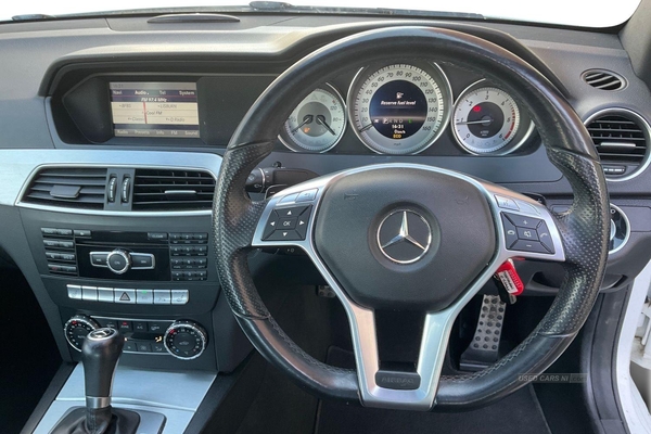 Mercedes-Benz C-Class C250 CDI BlueEFFICIENCY AMG Sport 2dr Auto**HEATED SEATS - PAN ROOF - FRONT/REAR PARKING SENSORS - CRUISE CONTROL - SAT NAV - LOW MILEAGE -BLUETOOTH** in Antrim