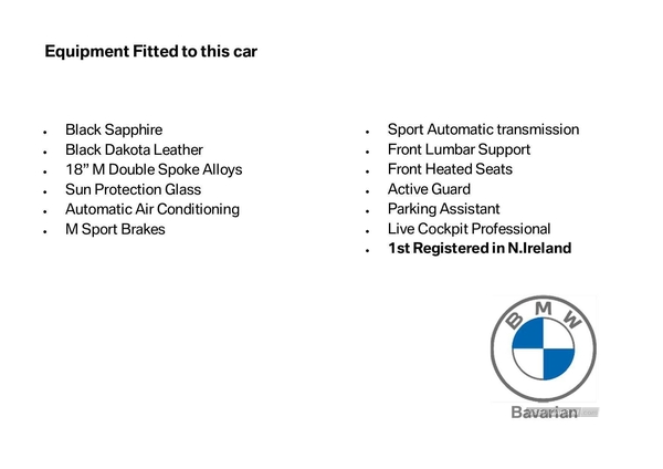 BMW 5 Series 530e M Sport 4dr Auto in Antrim