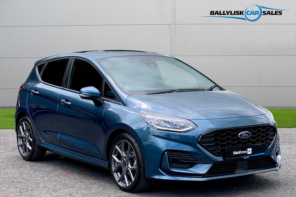Ford Fiesta ST-LINE EDITION 1.0 MHEV IN CRHOME BLUE WITH 11K in Armagh