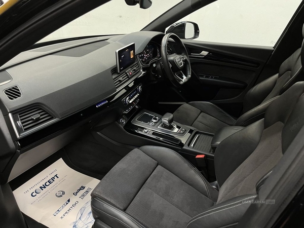 Audi Q5 2.0 TDI QUATTRO S LINE BLACK EDITION 5d 188 BHP B&O SOUND in Antrim