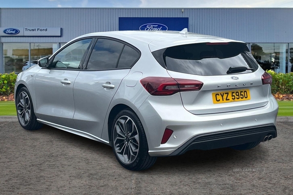 Ford Focus 1.0 EcoBoost Hybrid mHEV ST-Line X 5dr, Apple Car Play, Android Auto, Heated Seats & Steering Wheel, Parking Sensors, Leather Interior, SYNC 4 Screen in Derry / Londonderry