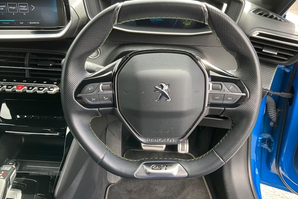 Peugeot 208 100kW GT 50kWh 5dr Auto**FULLY ELECTRIC - REAR CAMERA - SAT NAV - CRUISE CONTROL - FRONT/REAR SENSORS** in Antrim