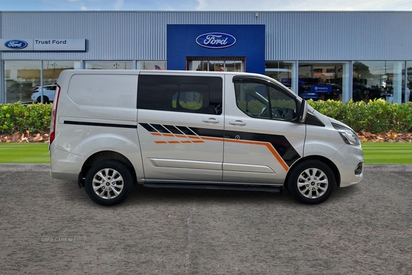 Ford Transit Custom 320 Limited AUTO L1 SWB Double Cab In Van FWD 2.0 EcoBlue 130ps Low Roof, AIR CON, CRUISE CONTROL, FRONT & REAR PARKING SENSORS in Antrim