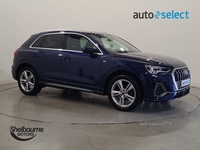 Audi Q3 1.5 TFSI CoD 35 S line SUV 5dr Petrol S Tronic Euro 6 (s/s) (150 ps) in Down