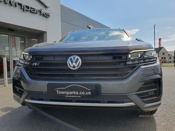 Volkswagen Touareg V6 BLACK EDITION TDI PANORAMIC ROOF REVERSE CAMERA FULL LEATHER HEATED SEATS in Antrim