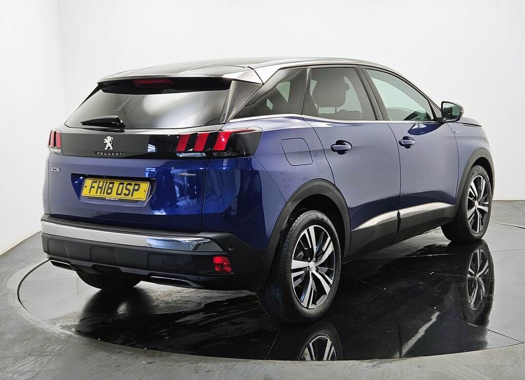 Peugeot 3008 1.6BHDI 120HP GT LINE in Antrim