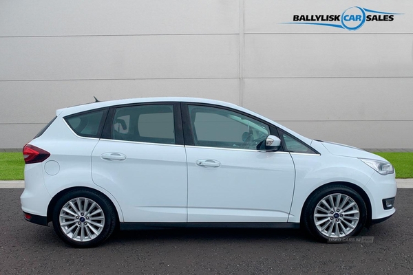 Ford C-max TITANIUM 1.0 ECOBOOST IN WHITE WITH 42K in Armagh