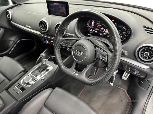 Audi A3 2.0 S3 SPORTBACK TFSI QUATTRO BLACK EDITION 5d 296 BHP in Tyrone