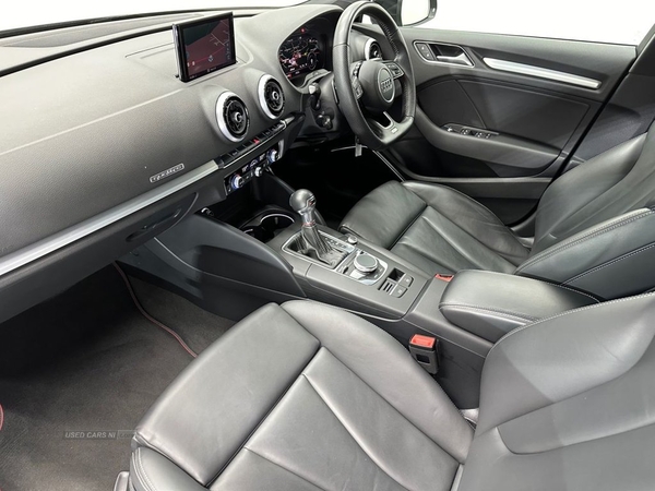 Audi A3 2.0 S3 SPORTBACK TFSI QUATTRO BLACK EDITION 5d 296 BHP in Tyrone