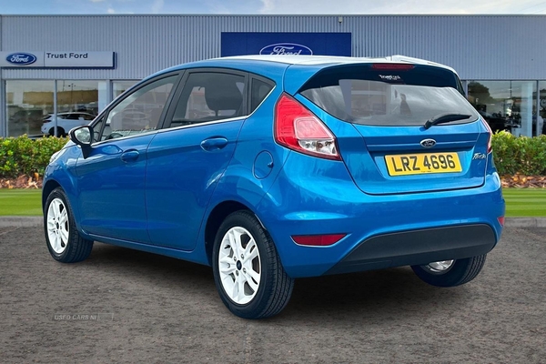 Ford Fiesta 1.25 82 Zetec Blue 5dr - SAT NAV, BLUETOOTH, AIR CON - TAKE ME HOME in Armagh