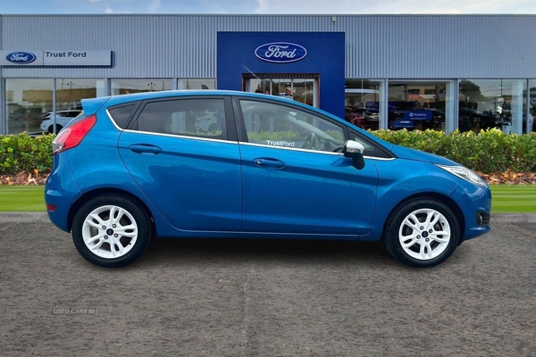 Ford Fiesta 1.25 82 Zetec Blue 5dr - SAT NAV, BLUETOOTH, AIR CON - TAKE ME HOME in Armagh