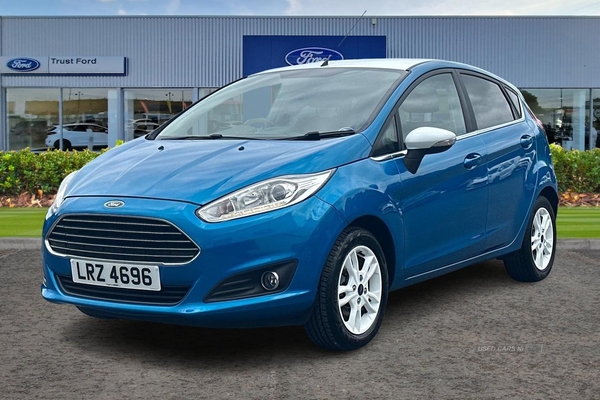 Ford Fiesta 1.25 82 Zetec Blue 5dr - SAT NAV, BLUETOOTH, AIR CON - TAKE ME HOME in Armagh