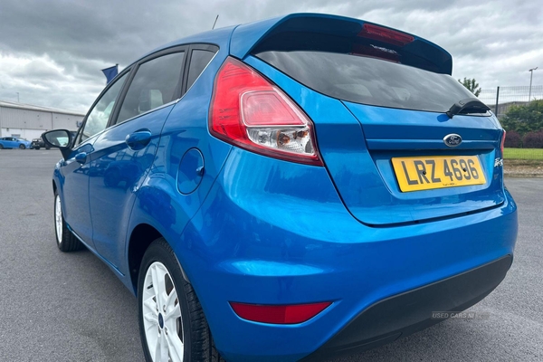 Ford Fiesta 1.25 82 Zetec Blue 5dr - SAT NAV, BLUETOOTH, AIR CON - TAKE ME HOME in Armagh