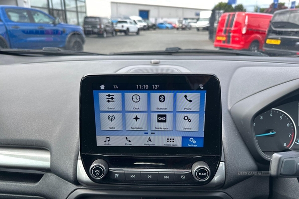 Ford EcoSport 1.0 EcoBoost 125 Zetec Navigation 5dr - SAT NAV, BLUETOOTH, AIR CON - TAKE ME HOME in Armagh