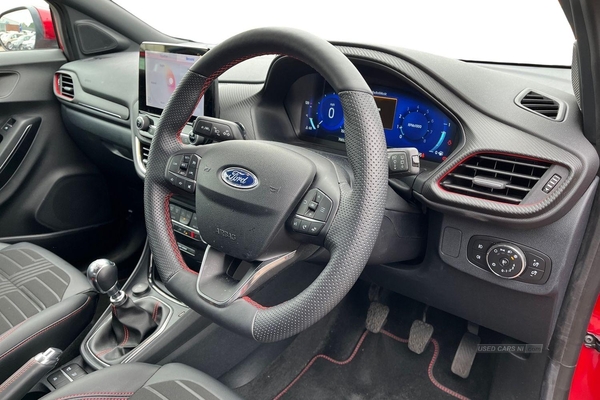 Ford Puma 1.0 EcoBoost Hybrid mHEV ST-Line X 5dr **TrustFord Demonstrator** B&O PREMIUM AUDIO, HEATED SEATS & STEERING WHEEL, CRUISE CONTROL, REVERSING CAMERA in Antrim