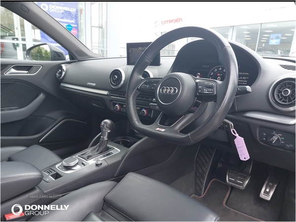 Audi A3 S3 TFSI Quattro Black Edition 4dr S Tronic in Down