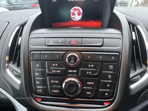 Vauxhall Zafira Tourer TECHLINE 1.4 16V 140PS 6-SPD MT in Armagh