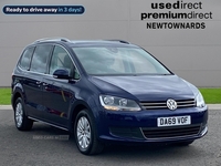 Volkswagen Sharan 2.0 Tdi Scr 150 Se Nav 5Dr Dsg in Down