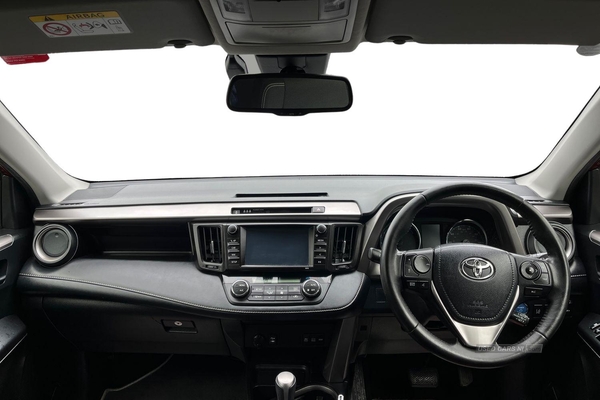 Toyota RAV4 2.5 VVT-i Hybrid Icon TSS 5dr CVT [Cloth] 2WD, Parking Sensors, Reverse Camera, Tow Bar, Keyless Start & Entry, Sat Nav, Electric Tailgate in Derry / Londonderry