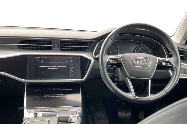 Audi A6 TDI SPORT MHEV 5dr - HEATED SEATS, DUAL TOUCHSCREEN DISPLAYS, REVERSING CAMERA with SENSORS, WIRELESS CHARGING PAD, SAT NAV, APPLE CARPLAY and more in Antrim