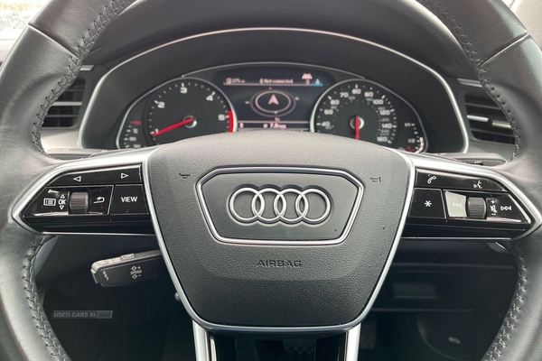 Audi A6 TDI SPORT MHEV 5dr - HEATED SEATS, DUAL TOUCHSCREEN DISPLAYS, REVERSING CAMERA with SENSORS, WIRELESS CHARGING PAD, SAT NAV, APPLE CARPLAY and more in Antrim