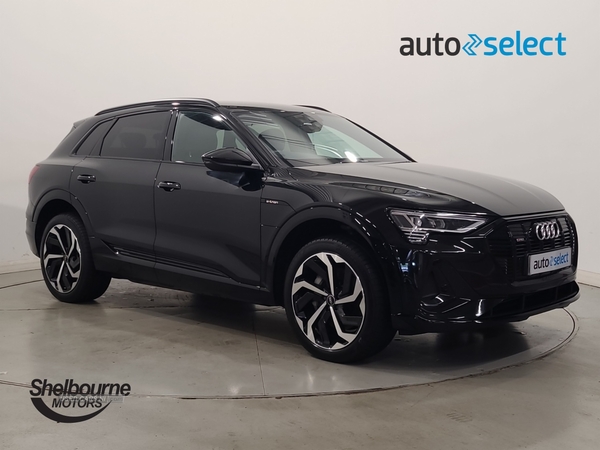 Audi E-Tron 50 Black Edition SUV 5dr Electric Auto quattro 71.2kWh (11kW Charger) (313 ps) in Down