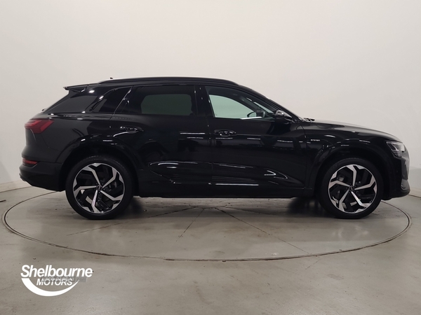 Audi E-Tron 50 Black Edition SUV 5dr Electric Auto quattro 71.2kWh (11kW Charger) (313 ps) in Down