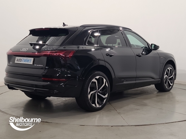 Audi E-Tron 50 Black Edition SUV 5dr Electric Auto quattro 71.2kWh (11kW Charger) (313 ps) in Down