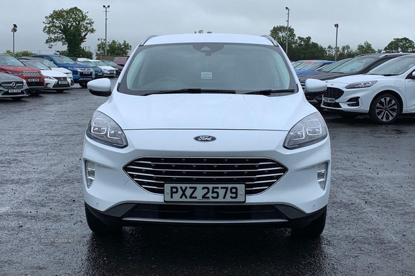 Ford Kuga TITANIUM EDITION 2.0 ECOBLUE IN WHITE WITH 39K in Armagh