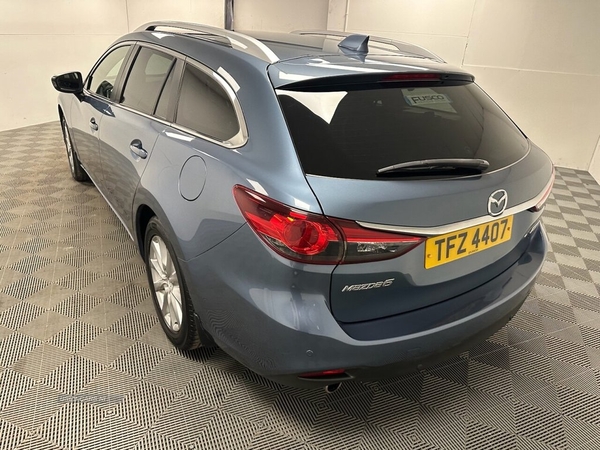 Mazda 6 2.2 D SE-L 5d 148 BHP parking sensors,cruise control in Down