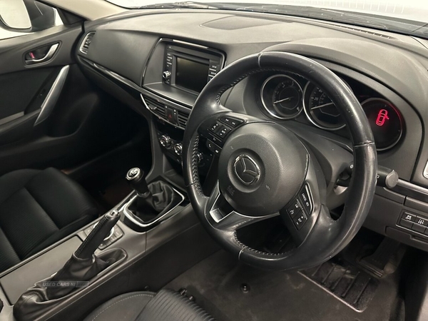 Mazda 6 2.2 D SE-L 5d 148 BHP parking sensors,cruise control in Down