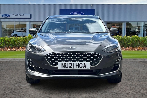 Ford Focus Vignale 1.5 EcoBlue 120 5dr, Apple Car Play, Android Auto, Parking sensors & reverse Camera, Heated Seats & Steering Wheel, Sat Nav, Wireless Charger in Derry / Londonderry