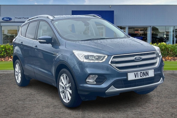 Ford Kuga 2.0 TDCi Titanium Edition 5dr 2WD**Carplay, Automatic Wipers & Lights, Twin Exhaust, ISOFIX, Partial Leather Interior, Hill Assist** in Antrim