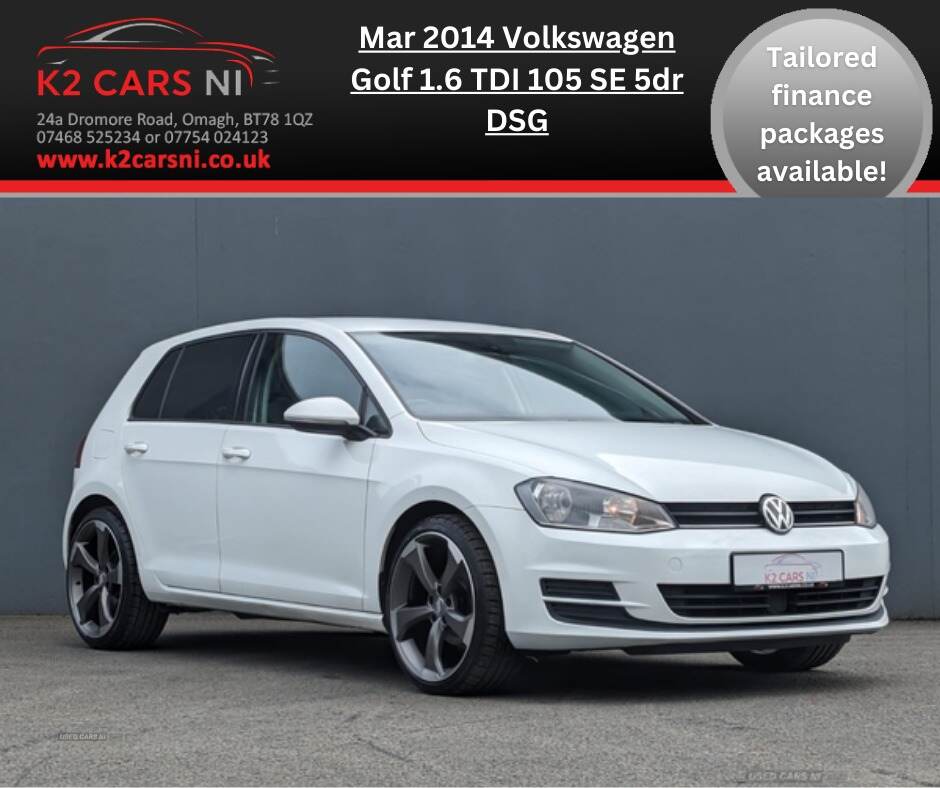 Volkswagen Golf DIESEL HATCHBACK in Tyrone