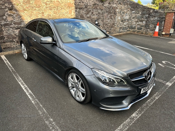 Mercedes E-Class E220d AMG Line Edition 2dr 7G-Tronic in Down