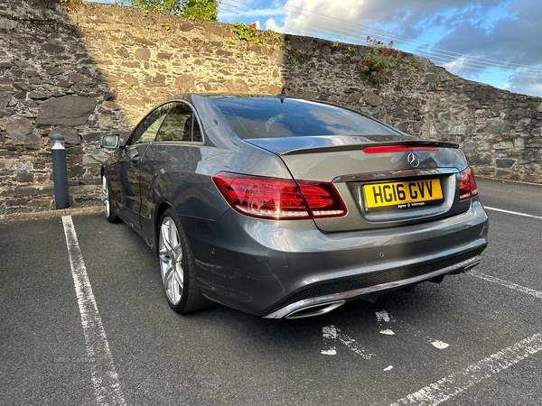 Mercedes E-Class E220d AMG Line Edition 2dr 7G-Tronic in Down