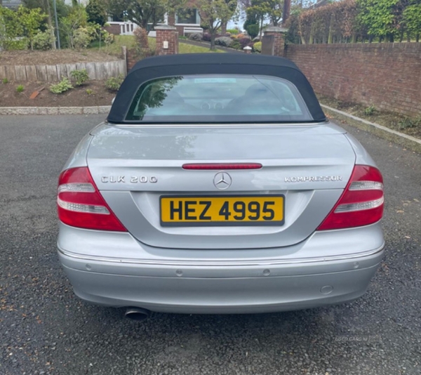 Mercedes CLK-Class 200K Elegance 2dr Tip Auto in Antrim